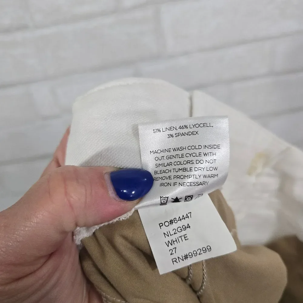 Level 99 linen blend pants